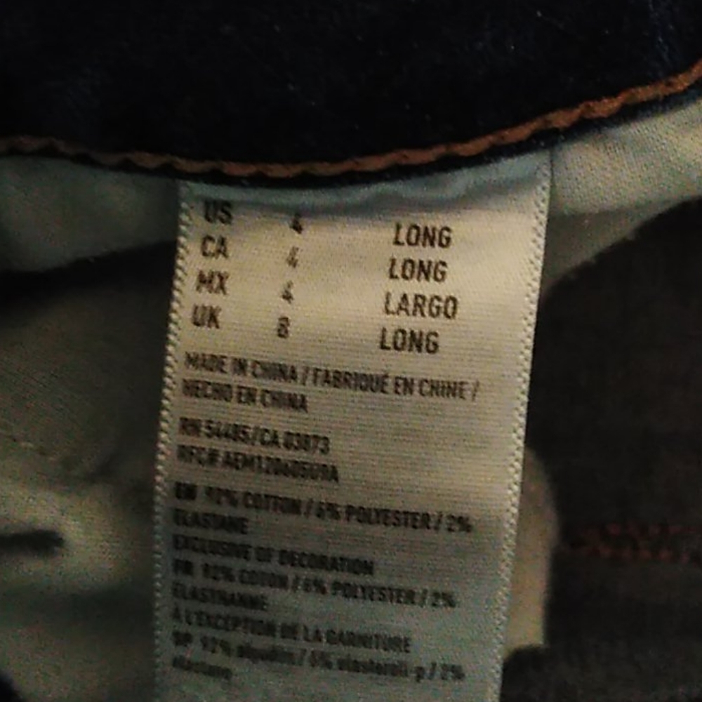 American Eagle High Rise Jeggings Size 4 - Picture 8 of 8